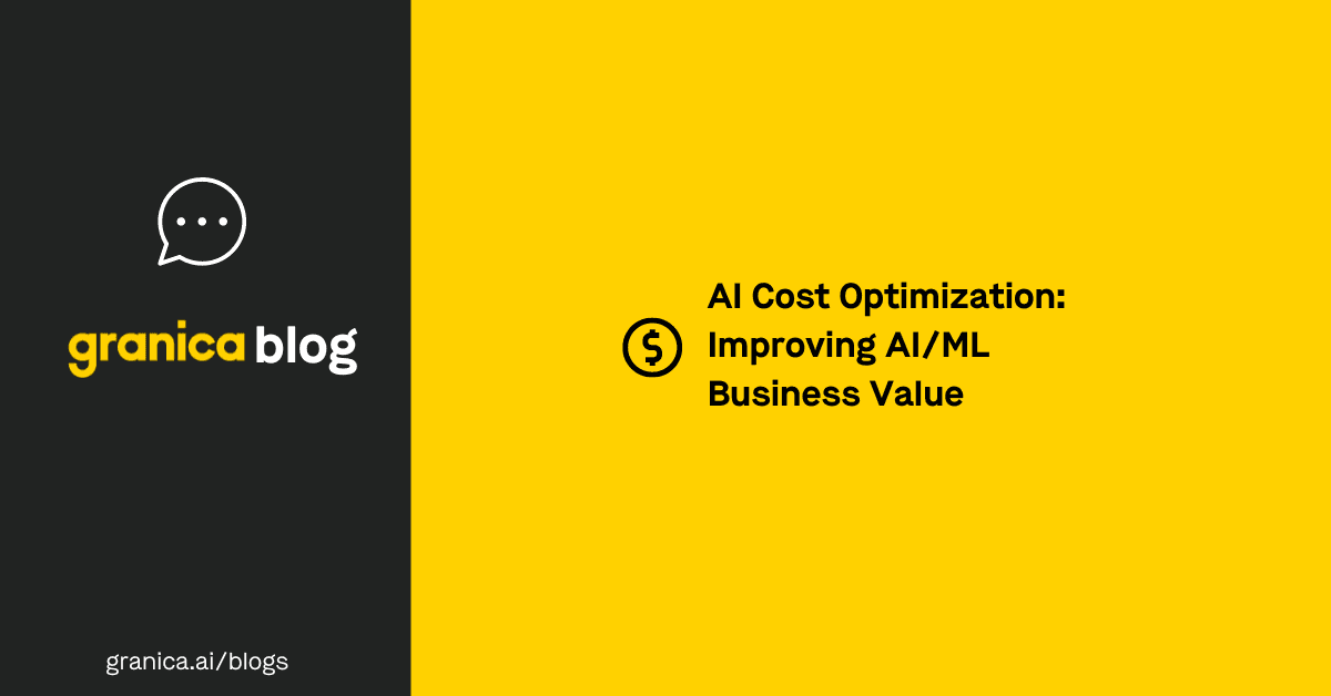 AI cost optimization: Improving AI/ML business value