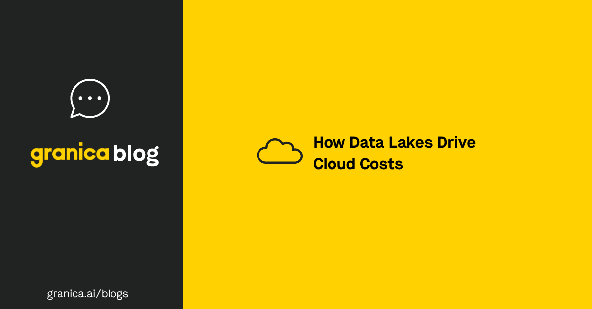 How data lakes drive cloud costs