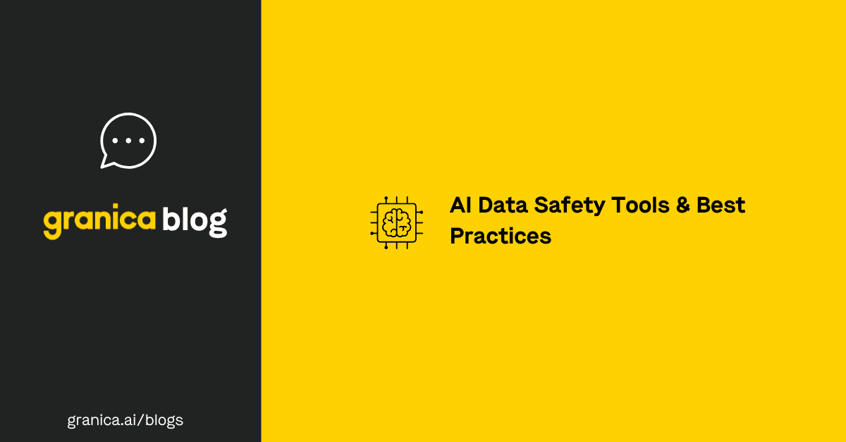 AI data safety tools & best practices
