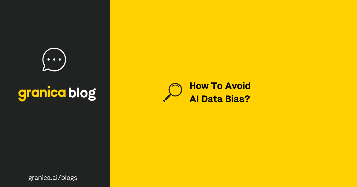 How to avoid AI data bias?