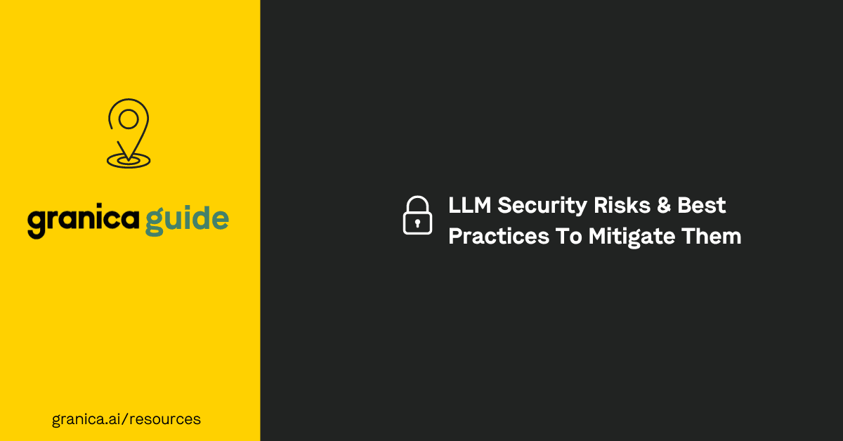 LLM security risks & best practices to mitigate them