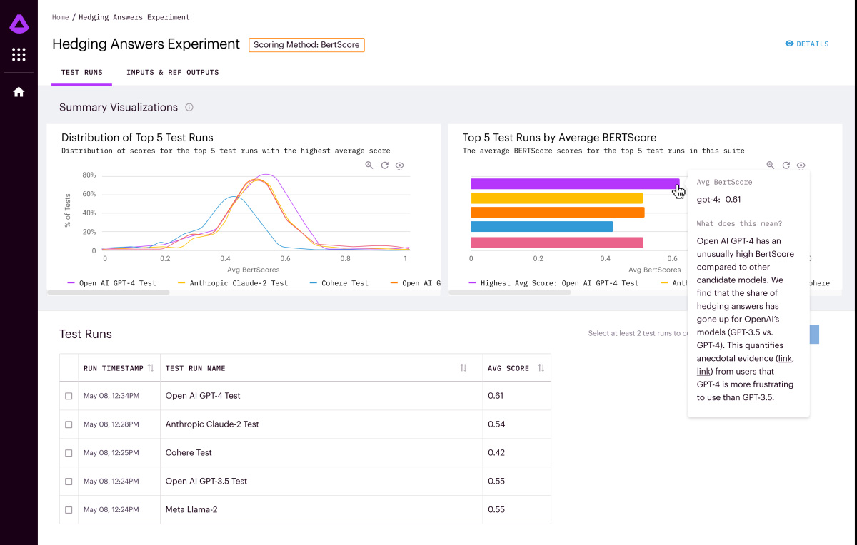 A screenshot of Arthur AI’s firewall feature.