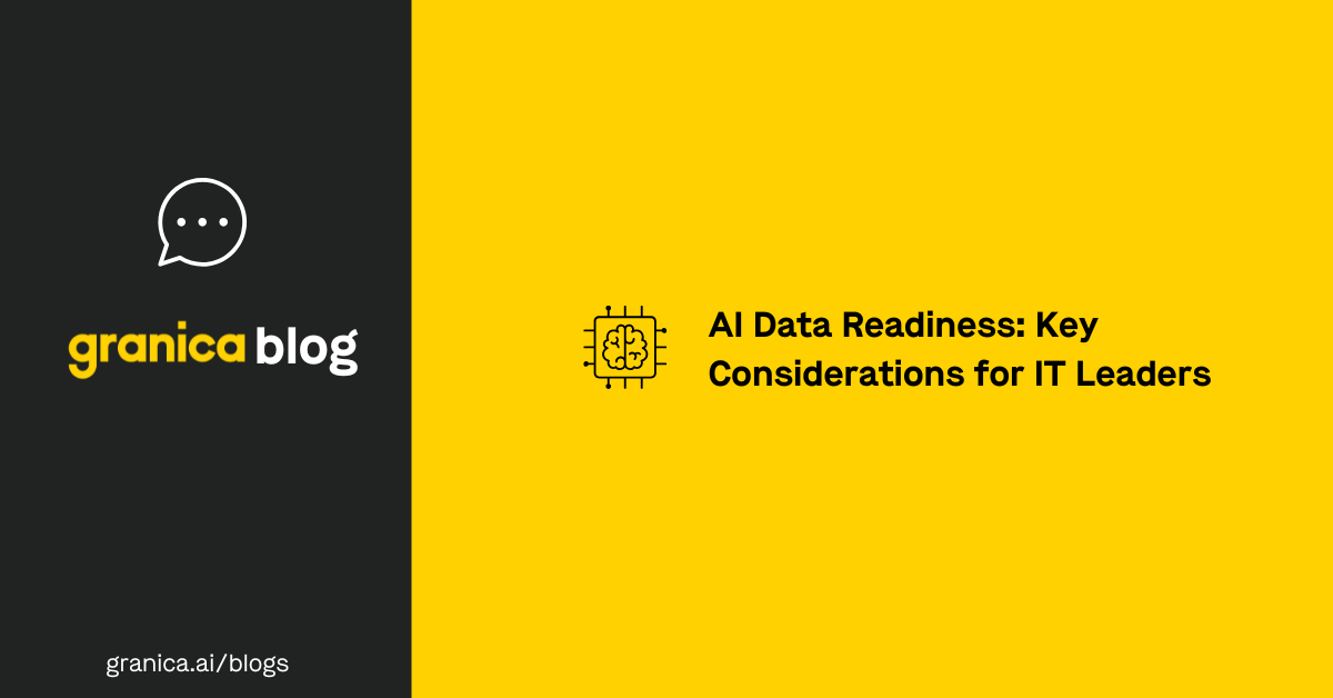 AI Data Readiness Key Considerations for IT Leaders