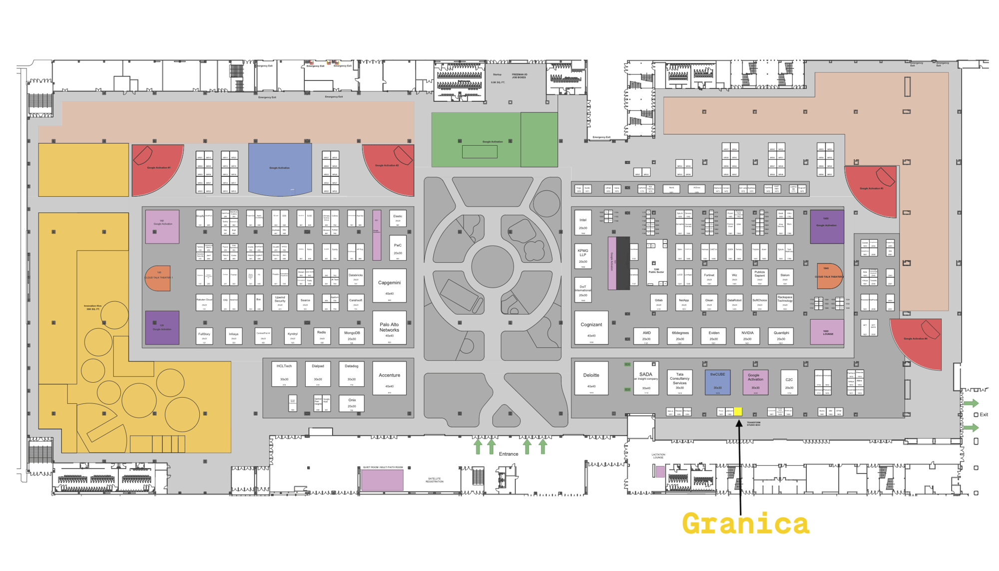 Google Cloud Next 24_Floorplan_2.16.24 Granica Google Cloud Next 24_Floorplan_2.16.24 Granica