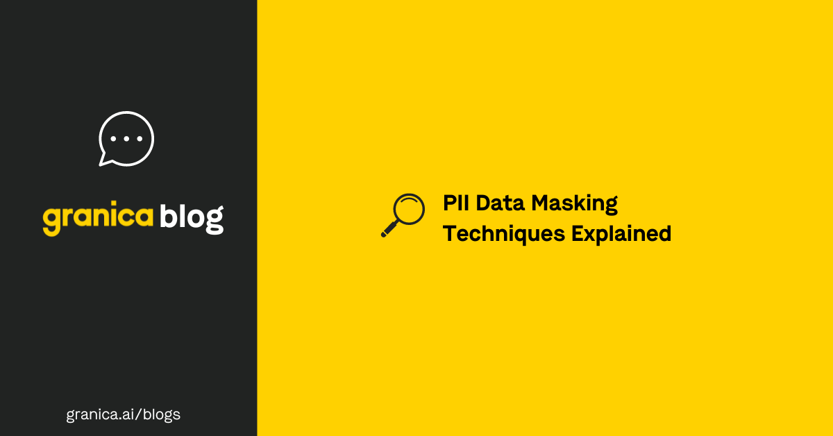 PII Data Masking Techniques Explained