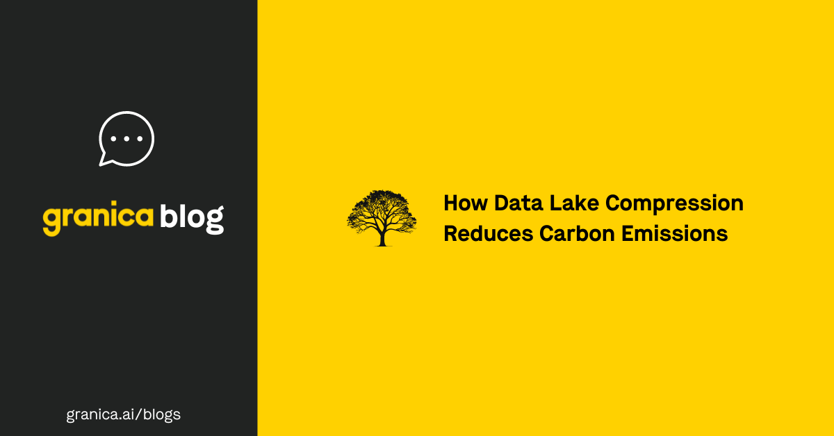How Data Lake Compression Reduces Carbon Emissions