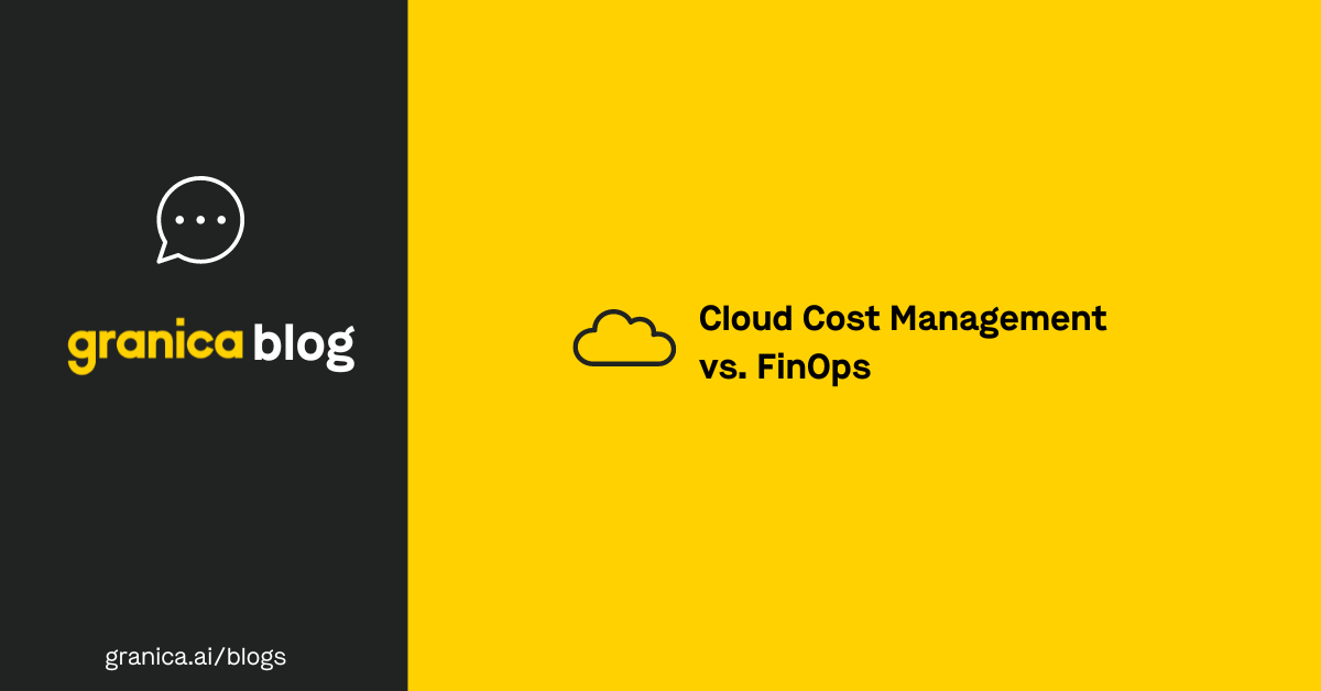 Cloud Cost Management vs. FinOps