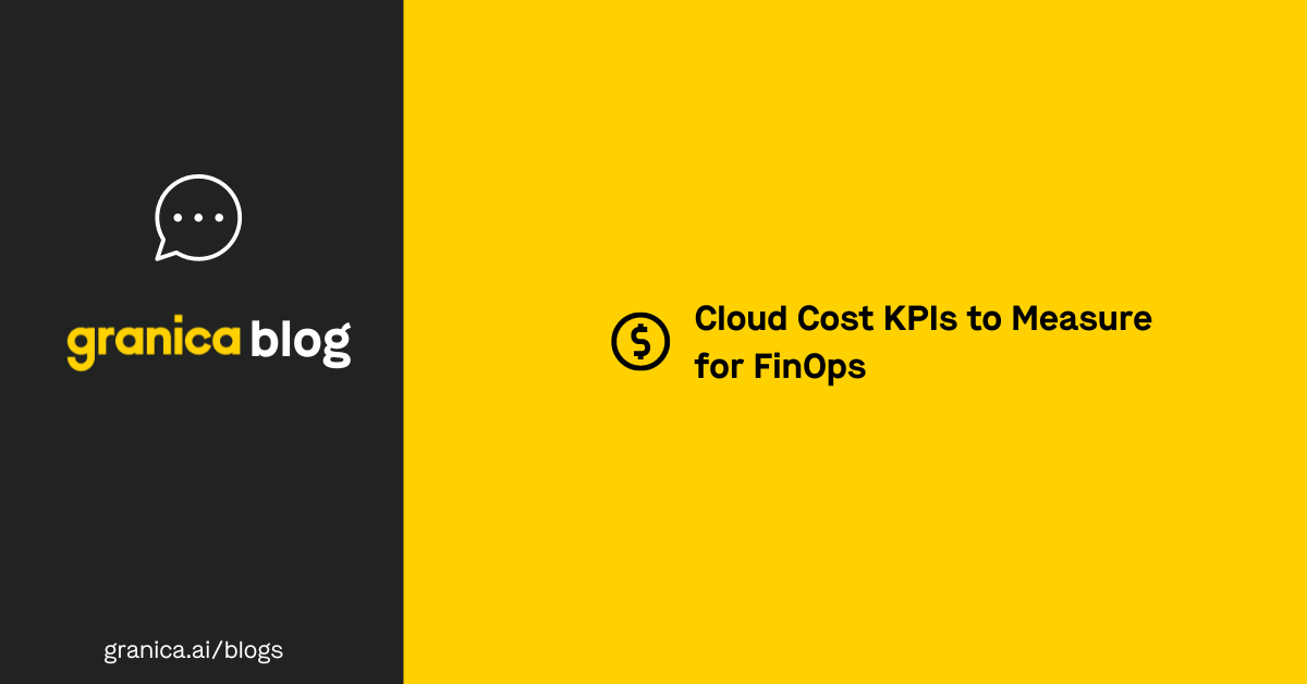 Measuring essential cloud cost KPIs can help organizations optimize cloud costs and reach FinOps maturity